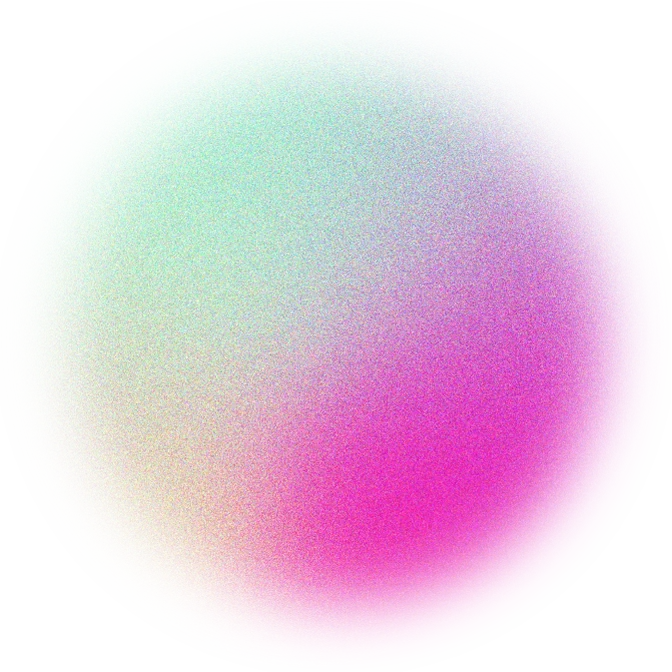Orbe granulado de menta para magenta